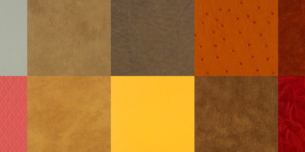synthetic leather samples