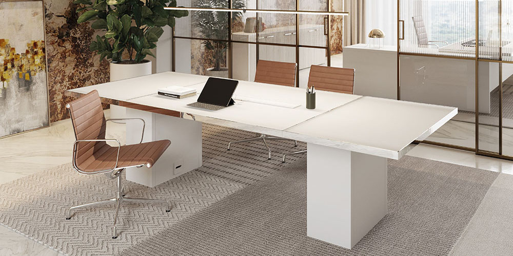 desks and meeting tables