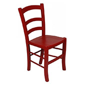 paesana chair - aniline wooden seat