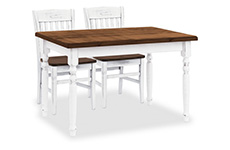tavolo in pino 130x80x3 cm