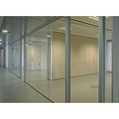 slim office partition wall