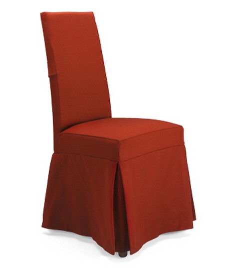 Sedia Antony 63D con volant-stoffa sedia antony 63d con volant-stoffa