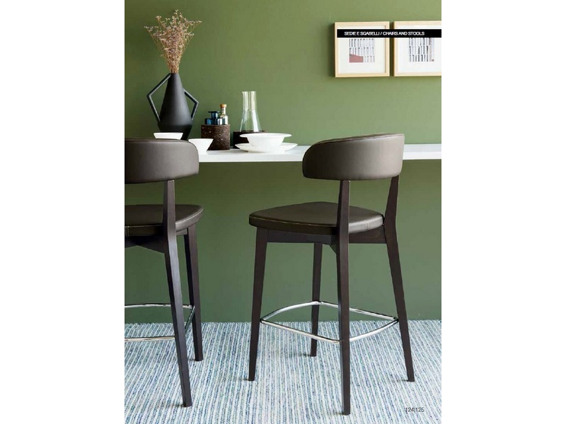 Sgabelli H 65 : Sgabello alice h h telaio verniciato