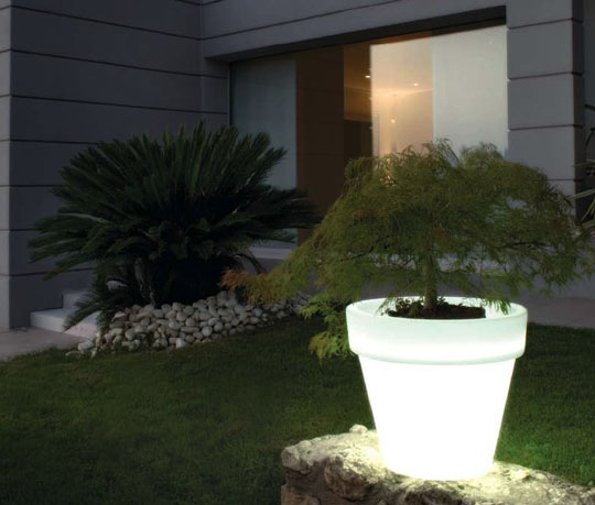 Vaso luminoso Bordato Liscio 618L vaso luminoso bordato liscio 618l