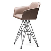 flaminio stool with arms