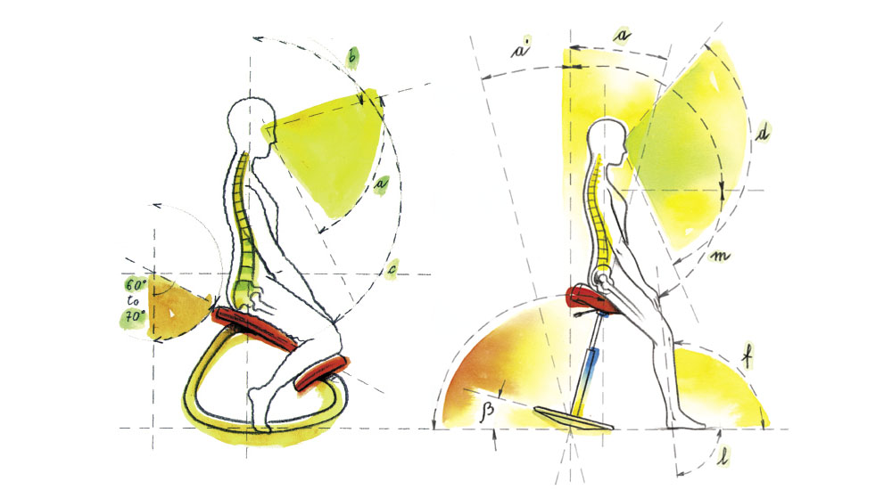 APOE Sedia Ergonomica Inginocchiata Grande Casa Ufficio Sgabello al  Ginocchia Sedia da Scrivania, Struttura in Metallo-Comodo Cuscino Spesso,  Lino di Cotone-Grigio : : Casa e cucina