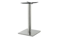 inox 4421 ac base h.73cm round tube