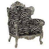 marilyn armchair silver leaf