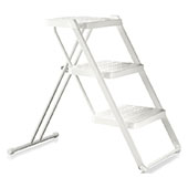 nuova step office stepladder varnished