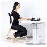 Variable Stool with Backrest and Cushion