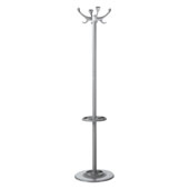 elk coat rack grey silver