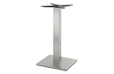 inox 4441 ac base h.73cm square tube