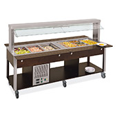 carrello buffet freddo-caldo 6920.6f3m