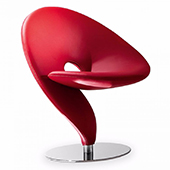 question mark armchair