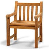 oblige teak armchair