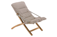 linda soft deck chair