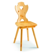 curva cuore chair