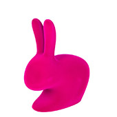 rabbit baby chair velvet