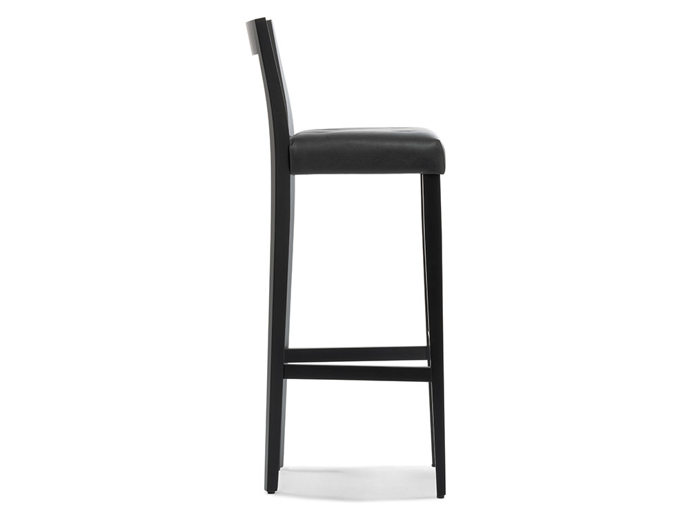 Sgabello Livio sedile imbottito