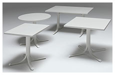 tavolo table system 1130 h.75cm pieghevole
