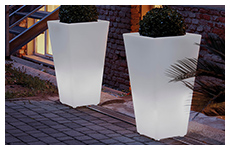 vaso luminoso y pot lp pir090