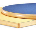 piano laminato b.do massello Ø 80 cm